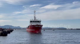 Italy: Italian NGO Ship Life Support arrives in Italy with 171 migrants