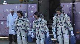 Kazakhstan: Russia launches Soyuz MS-27 with 3 crew members on board for 73rd long-term ISS