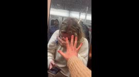 Visitor gets a slightly bloody welcome to the New York City subway system