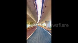 China: Scenery Under the Overpass