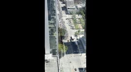 “Hands Off” protest captured in downtown San Diego