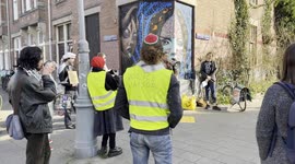 Caribbean Netherlands: Civil society groups rally in Amsterdam against deportation of pro-Palestinian protesters