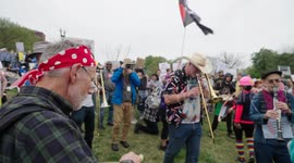 The Hands-Off rally, Washington DC