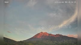 Kanlaon Volcano erupts with 4km high ash plume in the Philippines
