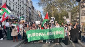 France: Protesters rally in Paris to demand end to Gaza genocide