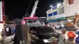 Dominican Republic: Rescue efforts stepped up at site of deadly nightclub collapse as volunteers donate blood