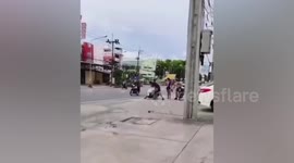 German arrested for 'stealing motorbike and attacking locals'