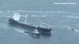 Caribbean Netherlands: Fire contained on North Sea container ship following explosion