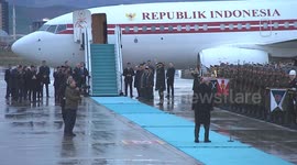 Türkiye: Turkish President Erdogan welcomes his Indonesian counterpart in Ankara
