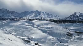 US: Matanuska Glacier: Captivating winter wonderland of stunning ice formations in Alaska