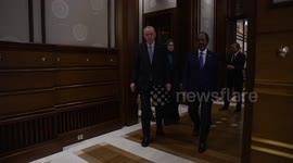 Türkiye: Turkish President Erdogan meets Somali counterpart Mohamud in Ankara