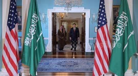 US: Saudi foreign minister meets U.S. secretary of state in Washington