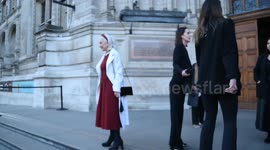 Dame Helen Mirren attends the private view party for the Cartier exhibition at the V and A Museum