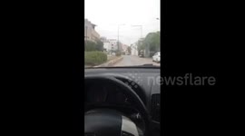 Israeli forces storm the city of Qalqilya in the West Bank