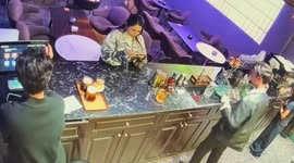 Bartender burns customer when flaming cocktail explodes