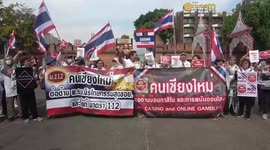 Protests erupt over convict ex-PM's drive for casino legalisation in Thailand