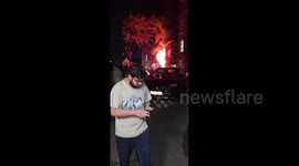 UK: Several Injured After Fire Erupts in Apartment in East London