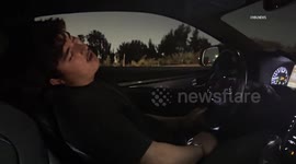 US, Los Angeles: Porter Ranch Driver Found Passed Out In Traffic Lanes On Freeway Off Ramp