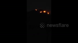 India: Forest Fire Rages, Threatens Wildlife in Rajasthan