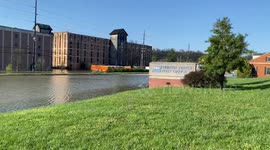 US: Severe flooding at the Buffalo Trace Brewery in Frankfort