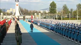 Türkiye: Turkish President Erdogan welcomes Indonesian counterpart Subianto to Ankara