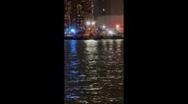 Wreckage of helicopter crash that killed six collected from New York river