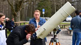 Czechia: Czech Republic observes partial solar eclipse