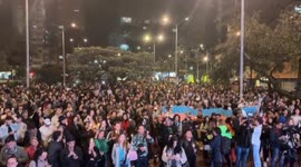 Supporters hold vigil for 'murdered' transgender activist in Colombia