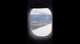 soft landing at Minang Kabau International Airport