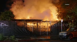 US, Los Angeles: Van Nuys House Fire Under Investigation