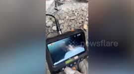 Phone light found in Bangkok earthquake rubble sparks glimmer of hope