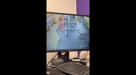 Two friends fail to conquer the gym's most enigmatic equipment