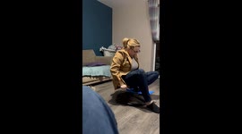 Spinning surprises: Mom dabbles in her son's sensory spin seat