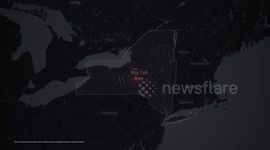 US: MOTION GRAPHIC - Fatal helicopter crashes in New York State since 1990