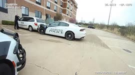 Caught on Camera: Woman throws cup of urine at police officer in Oklahoma USA