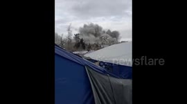 The airstrike hit a building in the al-Saftawi area in northern Gaza City