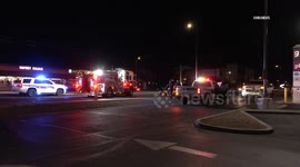 US, Phoenix: Phoenix Camelback Road Vehicle Vs Pedestrian