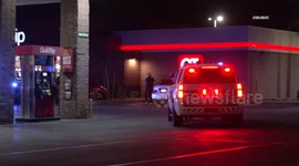 US, Phoenix: Phoenix Thomas Road QT Security Guard Shot