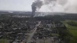 UK: Major Fire Erupts at Kilwinning Battery Recycling Plant 3