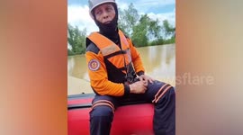 Missing schoolboy, 12, found dead after crocodile pounces on sinking boat