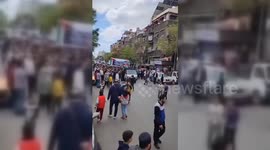 Syria: Mass protests in Damascus call for end to attacks in Gaza