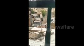 Israeli forces storm Qalandiya refugee camp, northeast of Jerusalem