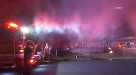 US, Phoenix: Phoenix 1st Alarm House Fire With 6 Displaced