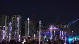 Iran: Tehran marks eve of Eid al-Fitr with fireworks and light show