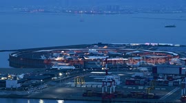 China: Osaka World Expo 2025 Pavilion Night View