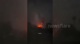 Israeli Airstrike Targeted Al-Ahli Baptist Hospital in Gaza City