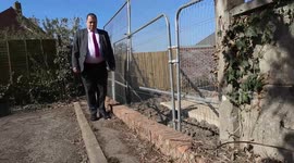 New build estate drama as row breaks out over wall just two bricks high