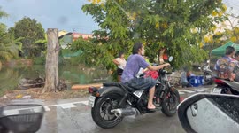 Thai people of all ages celebrate SongKran Festival also known as The Water Splashing Festival, to welcome in the Thai New Year.