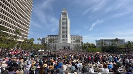 US: Fighting The Oligarchy Los Angeles Rally