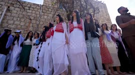Iraq: Yazidis celebrate Bread and Yogurt Festival at Lalish Temple in Duhok